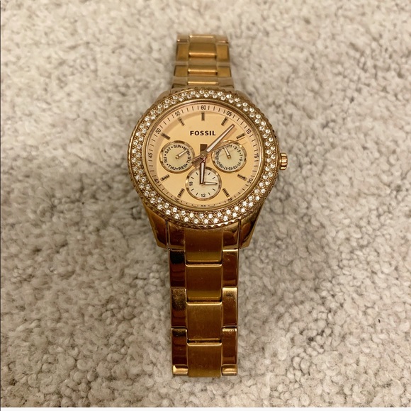 Fossil Stella rose gold watch ES3003 - Picture 2 of 5